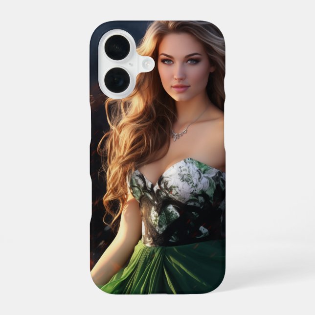 Coque iPhone 16 Beauté Ardente (Verso)