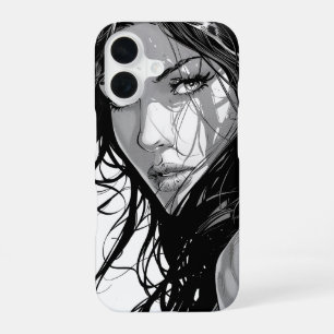 Coque iPhone 16 Beauté de bande dessinée