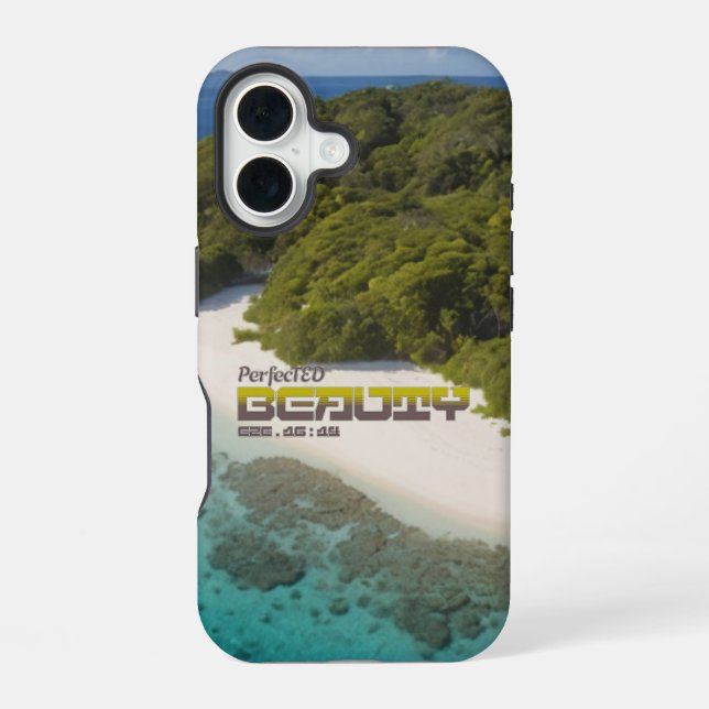 Coque iPhone 16 Beauté Parfaite (Verso)