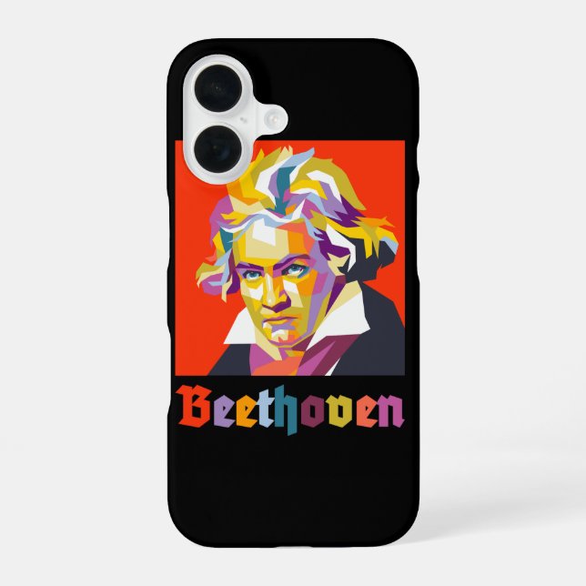 Coque iPhone 16 Beethoven 2 (Verso)