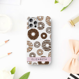 Coque iPhone 16 Beignets au Chocolat, Beignets au Caramel, Glaçage