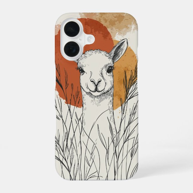 Coque iPhone 16 Bélier Caressé par le Soleil (Verso)