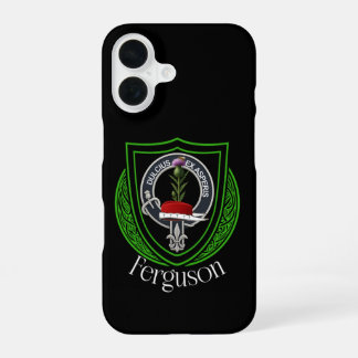 Coque iPhone 16 Blason du clan écossais Ferguson