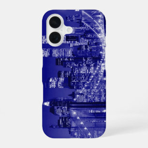Coque iPhone 16 Bleu New York City