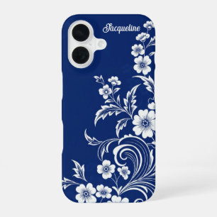 Coque iPhone 16 Bleu Porcelaine