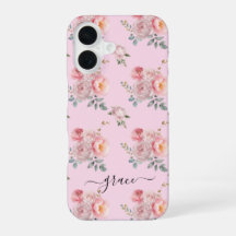Blush rose mignon Fille Boho Floral Personnalisé