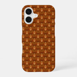 Coque iPhone 16 Boho Retro Motif en style les années 70
