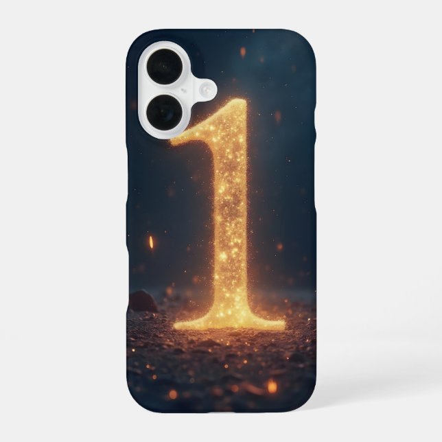 Coque iPhone 16 Boîtier avec numéro de destinée (Verso)