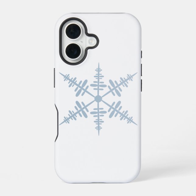 Coque iPhone 16 Boîtier de téléphone Big Snow Conne (Verso)