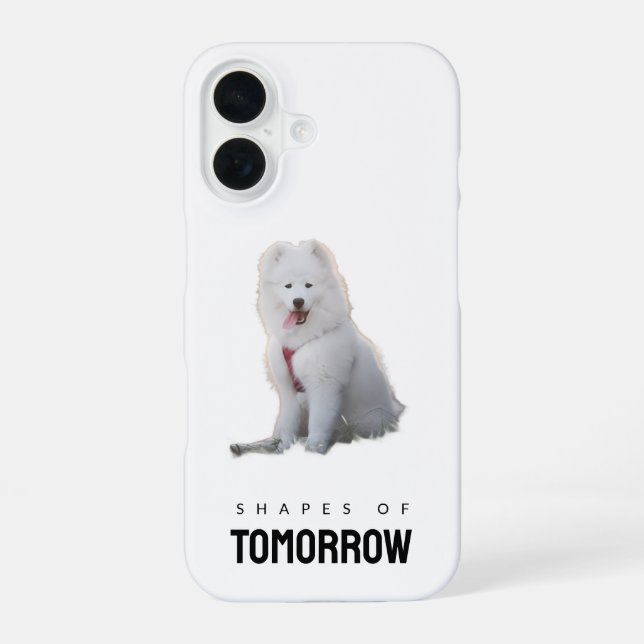 Coque iPhone 16 Boîtier de téléphone de conception de chien (Verso)