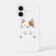 Boîtier de téléphone pour chat minimaliste