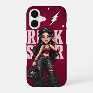 Coque iPhone 16 Boîtier de téléphone Rock Star personnalisé
