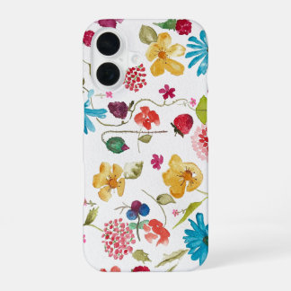 Coque iPhone 16 Boîtier iPhone 16 floral