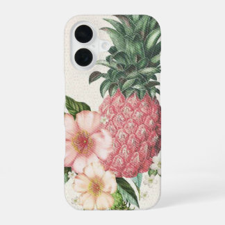 Coque iPhone 16 Boîtier iPhone Hawaïen Ananas Tropical