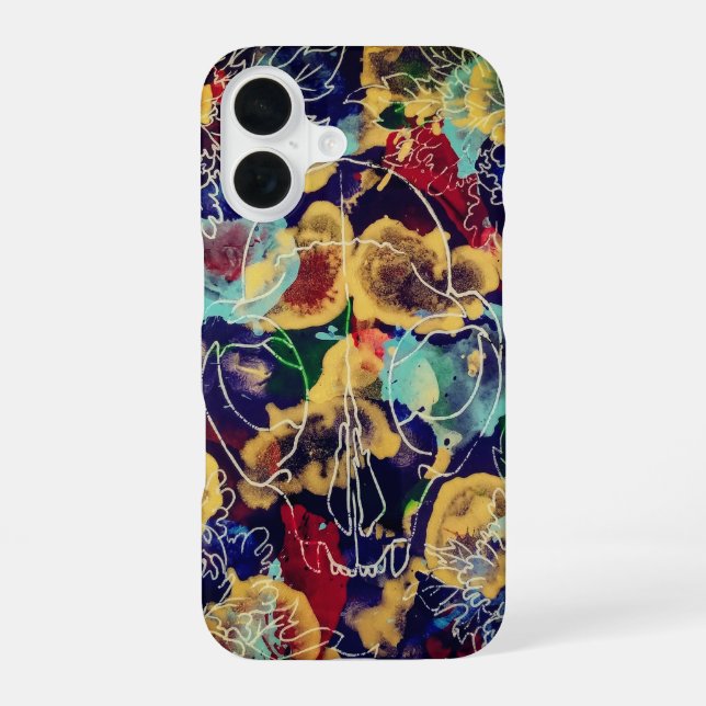 Coque iPhone 16 Boîtier téléphonique Bobcat Rainbow (Verso)