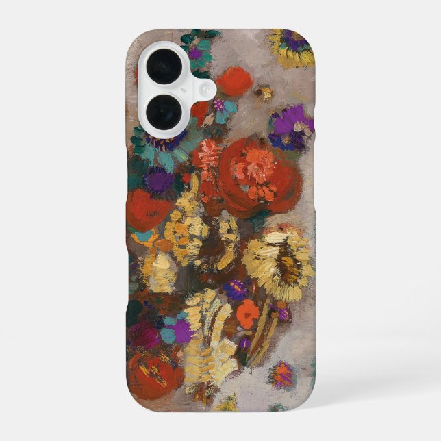 Coque iPhone 16 Bouquet de Fleurs | Odilon Redon (Verso)