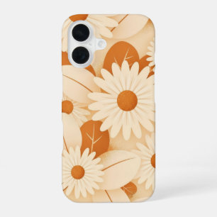 Coque iPhone 16 Bouquet de pâquerettes vintage