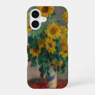 Coque iPhone 16 Bouquet de tournesols   Claude Monet