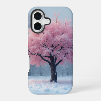 Coque iPhone 16 bourgeons floraux