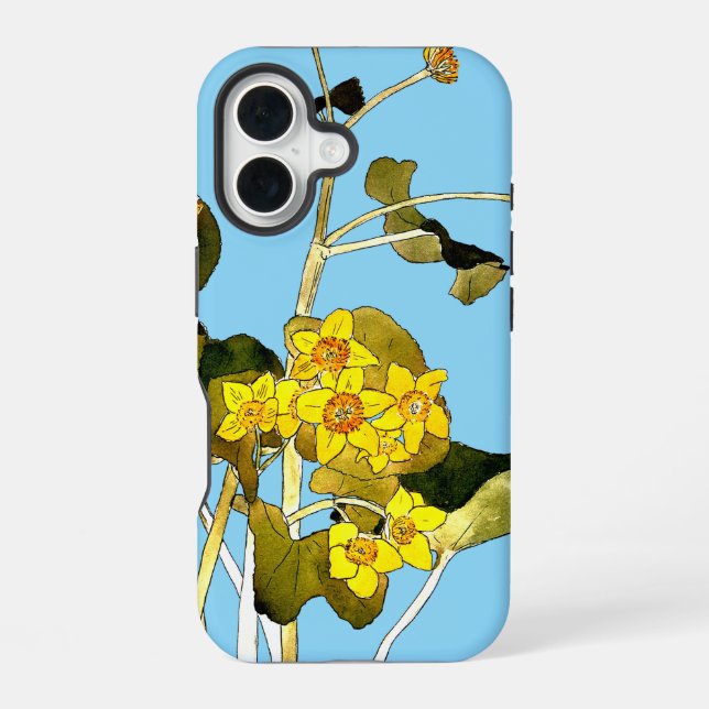Coque iPhone 16 Boutons Art Nouveau (Verso)