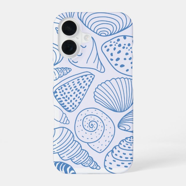 Coque iPhone 16 Brise côtière - Blue Beach Light iPhone Shell 16 (Verso)