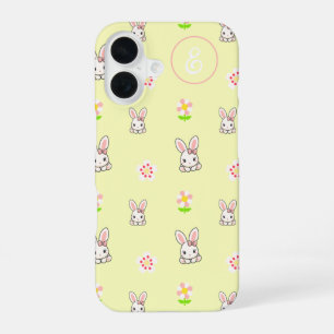 Coque iPhone 16 Bunny Bloom Délice