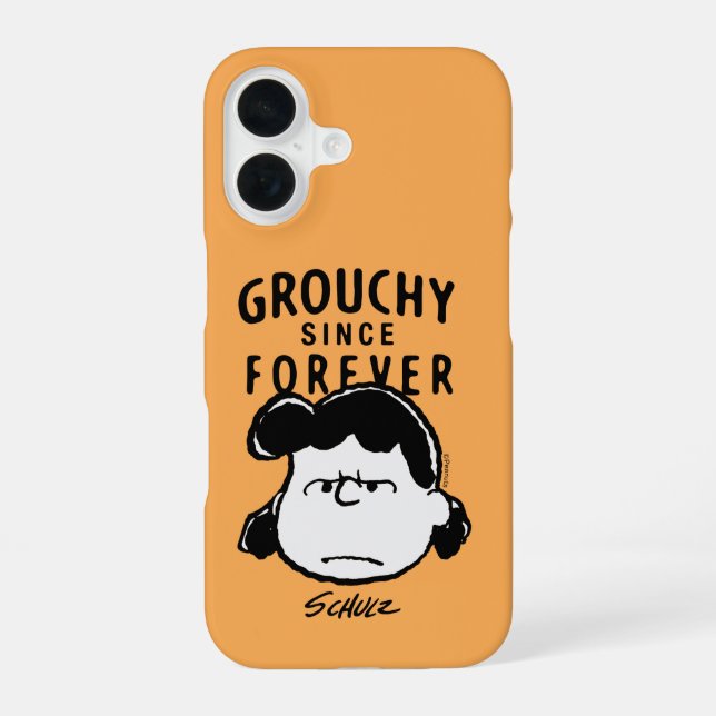 Coque iPhone 16 Cachou | Lucy pour toujours (Verso)