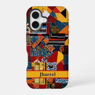 Coque iPhone 16 Cadeau d'anniversaire pour hommes afro-américains 