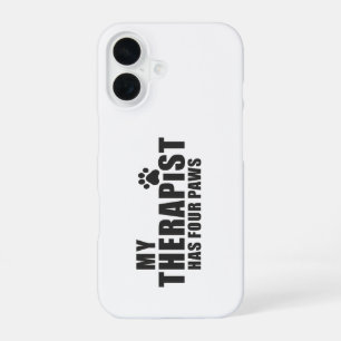 Coque iPhone 16 Cadeau drôle pour maman ou papa de chien ! Mon thé
