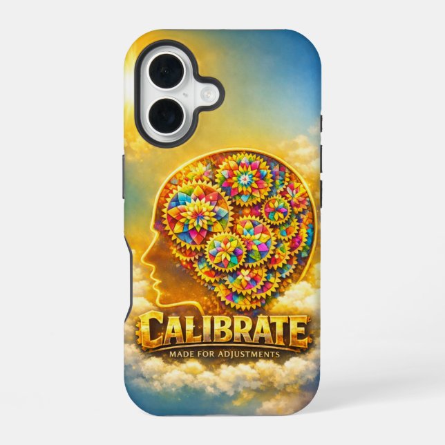Coque iPhone 16 CalibrateMind (Verso)