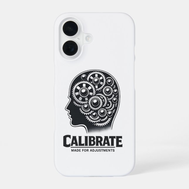 Coque iPhone 16 CalibrateMind (Verso)