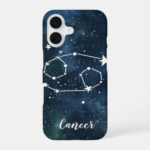 Coque iPhone 16 Cancer Signe du zodiaque Constellation