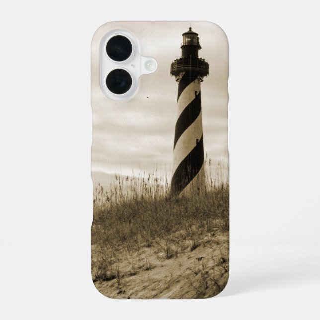 Coque iPhone 16 Cape Hatteras Lighthouse (Verso)