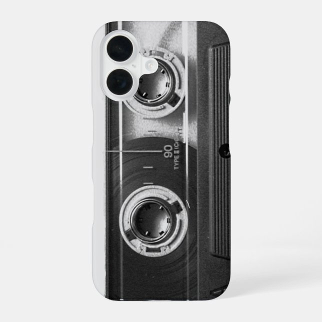 Coque iPhone 16 Cassette Compact (Verso)