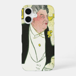 Coque iPhone 16 Caudieux par Toulouse Lautrec, Art Nouveau ancien
