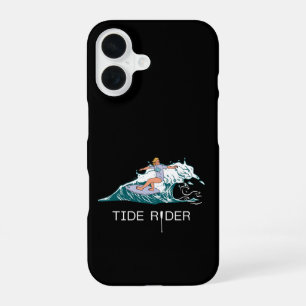 Coque iPhone 16 Cavalier de la marée