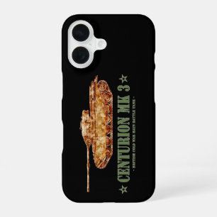 Coque iPhone 16 Centurion MK 3 Tank British MBT de guerre froide
