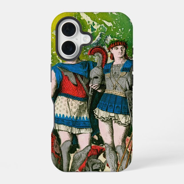 Coque iPhone 16 Centurions par Michael Moffa (Verso)