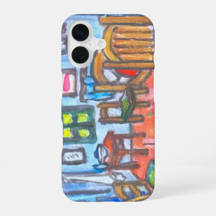 Coque iPhone 16 Chambre de Van Gogh mini 