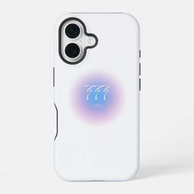 Coque iPhone 16 chance 777 (Verso)