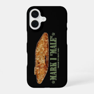 Coque iPhone 16 Char lourd britannique Mark I Male de la Première