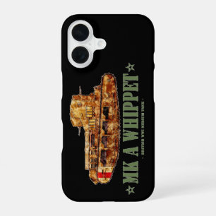 Coque iPhone 16 Char moyen britannique MK A Whippet de la Première