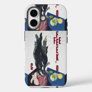 Coque iPhone 16 Charles Demuth Portrait Affiche de Georgia O'Keeff
