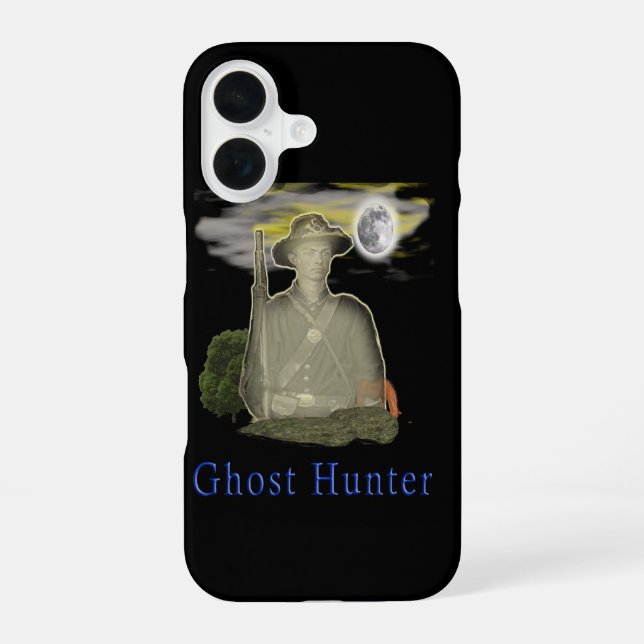 Coque iPhone 16 Chasseur de fantômes (Verso)