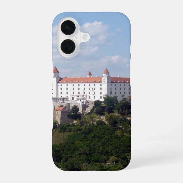 Coque iPhone 16 château de bratislava (Verso)