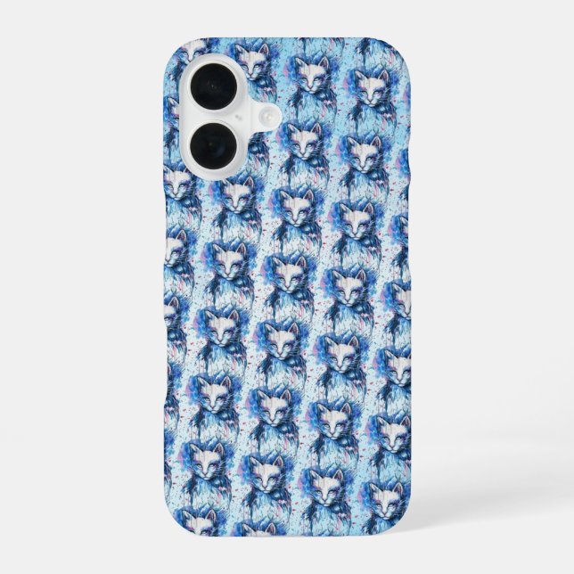 Coque iPhone 16 Chatte (Verso)