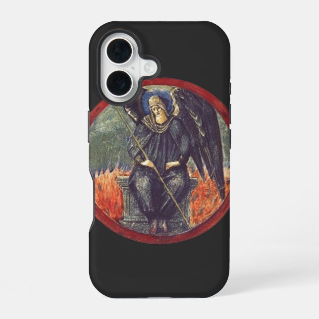 Coque iPhone 16 Chérubin ange (Verso)