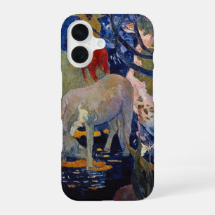 Coque iPhone 16 Cheval Blanc de Paul Gauguin, Beaux-Arts Anciens