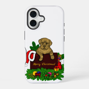 Coque iPhone 16 Chiffre XMas