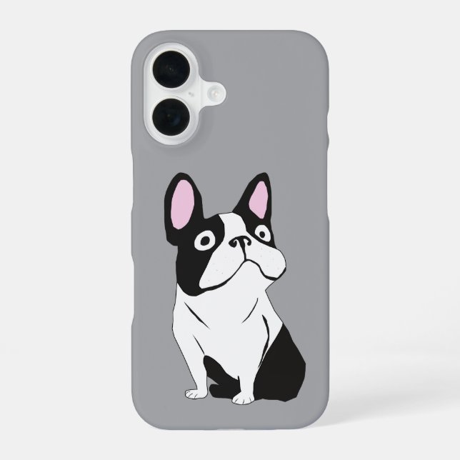 Coque iPhone 16 Chiot mignon (Verso)